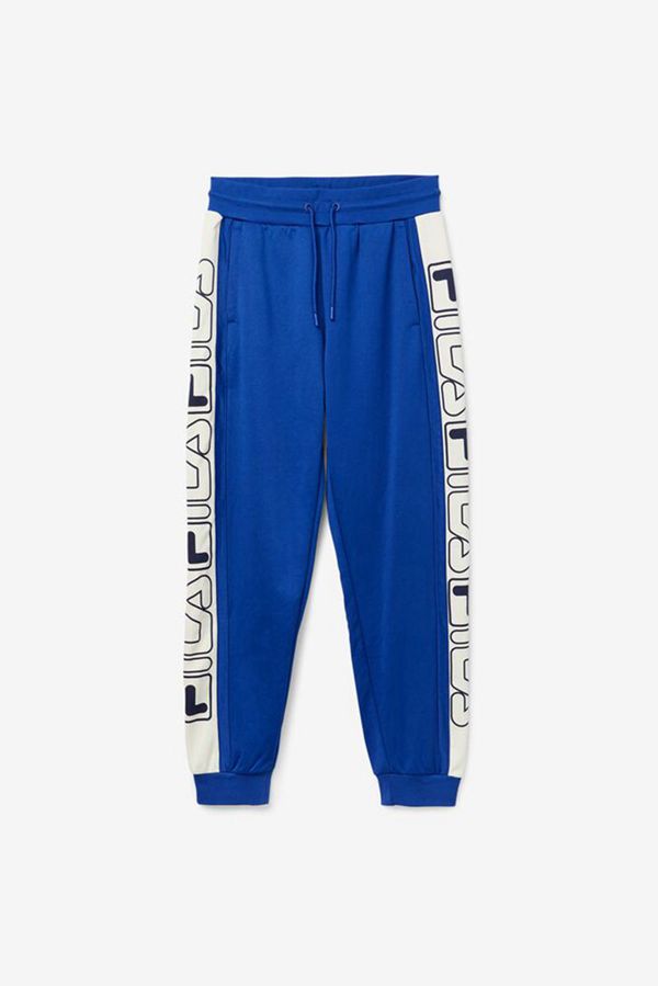 Fila Greene Men's Sweatpants - Blue/Red,NZ 94-93058